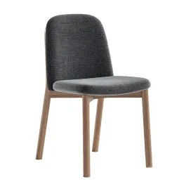 Julie upholstered ash wood chair